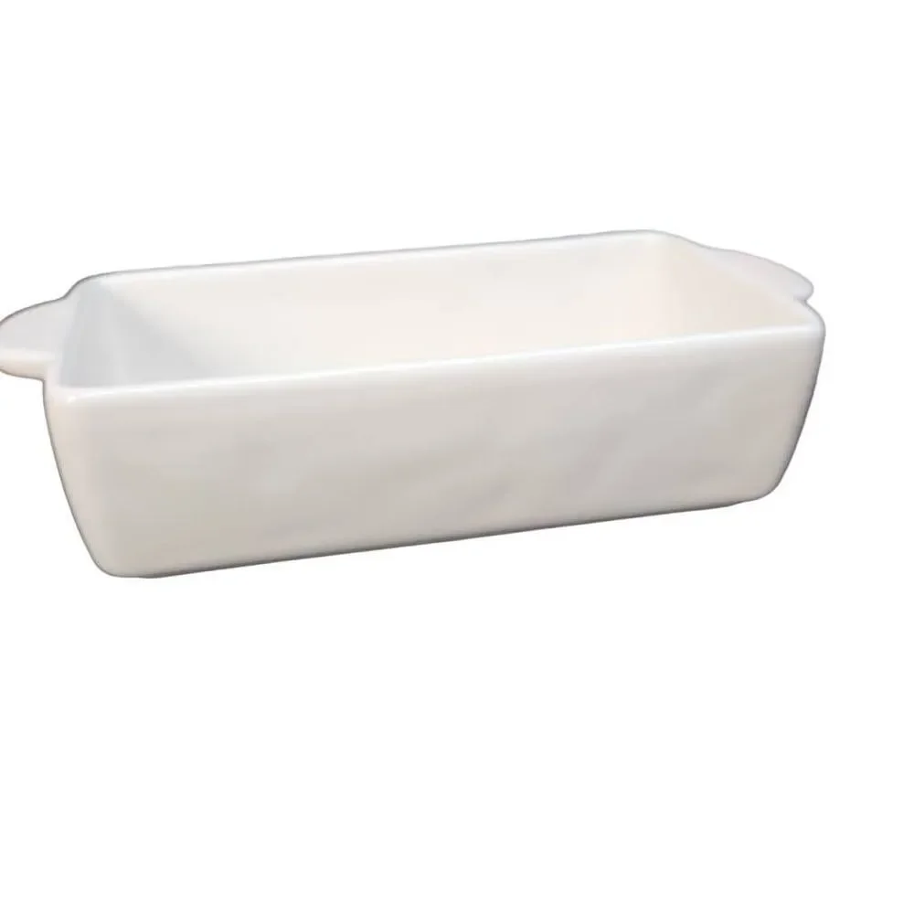 Rae Dunn White Black Ceramic 